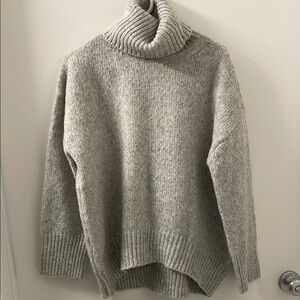 Topshop Cozy Gray Turtleneck Sweater. Never worn.